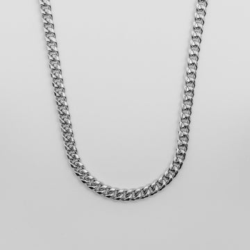 Heavyweight Cuban Chain - Silver 8mm