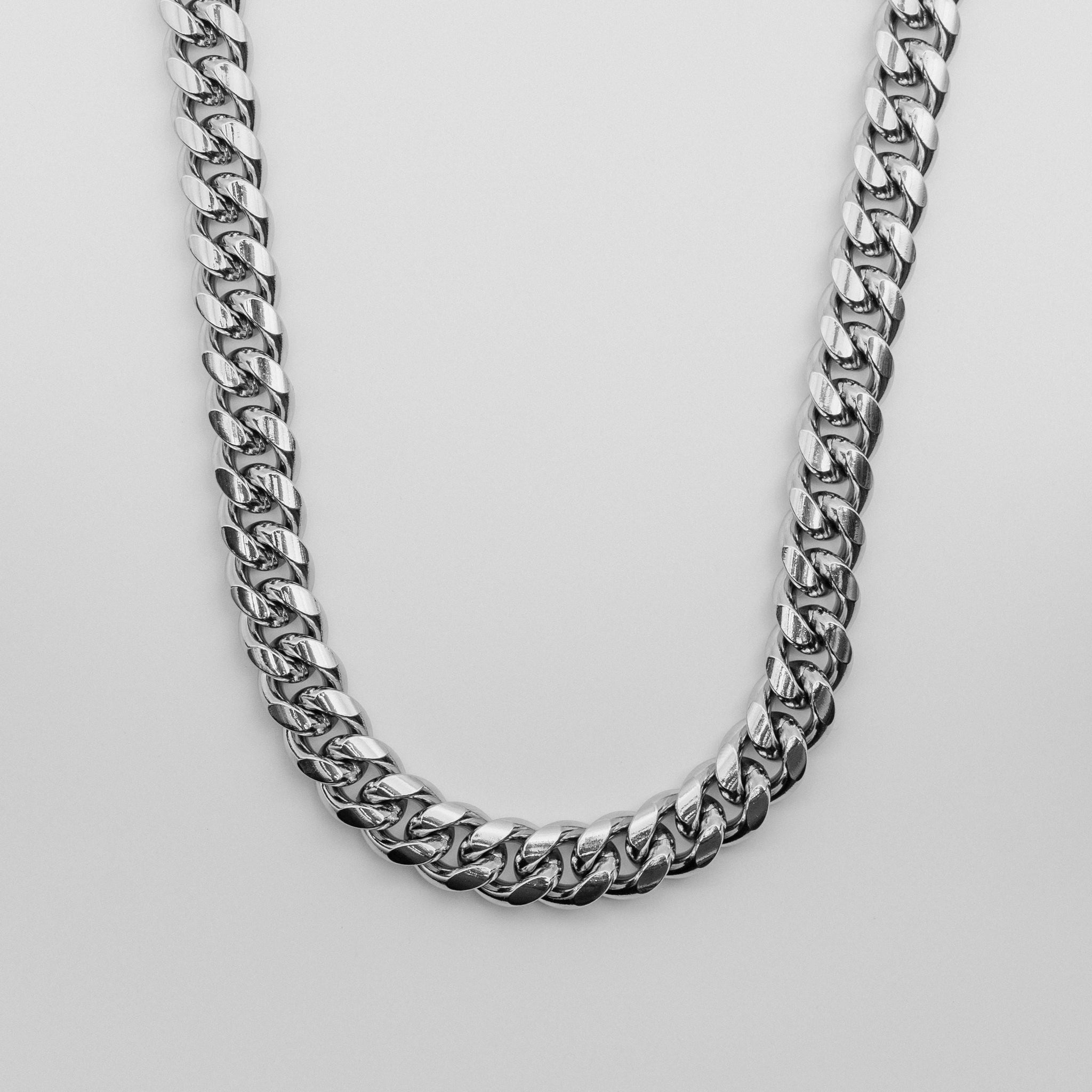 Heavyweight Cuban Chain - Silver 12mm