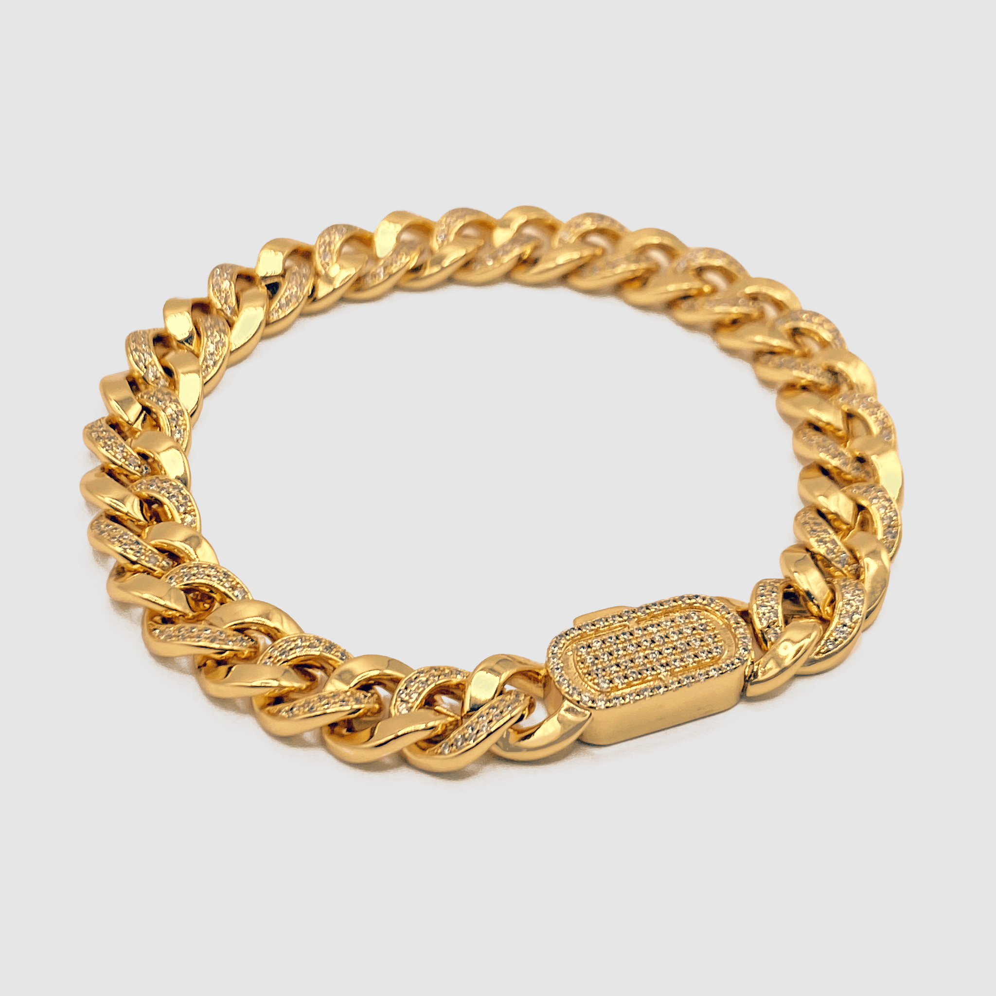 half-iced-cuban-bracelet-gold-8mm