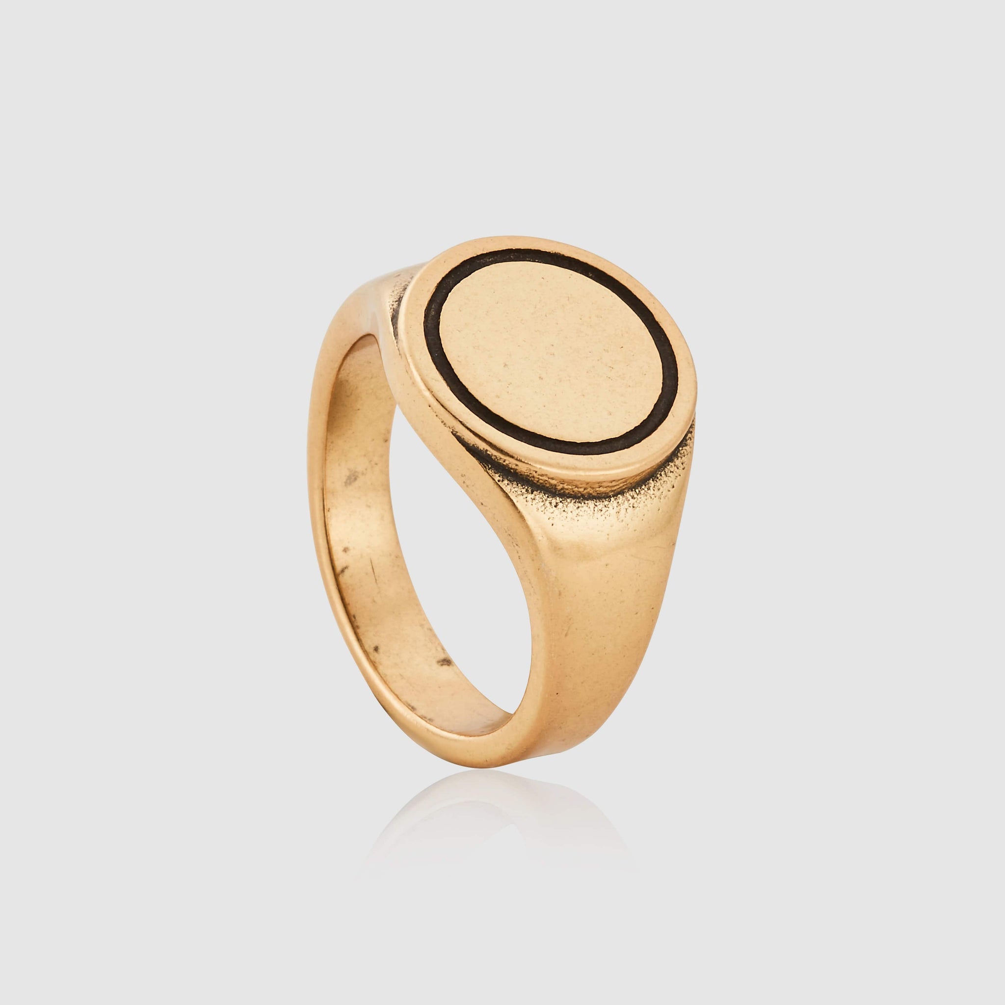 Gold Signet 2.0 Ring