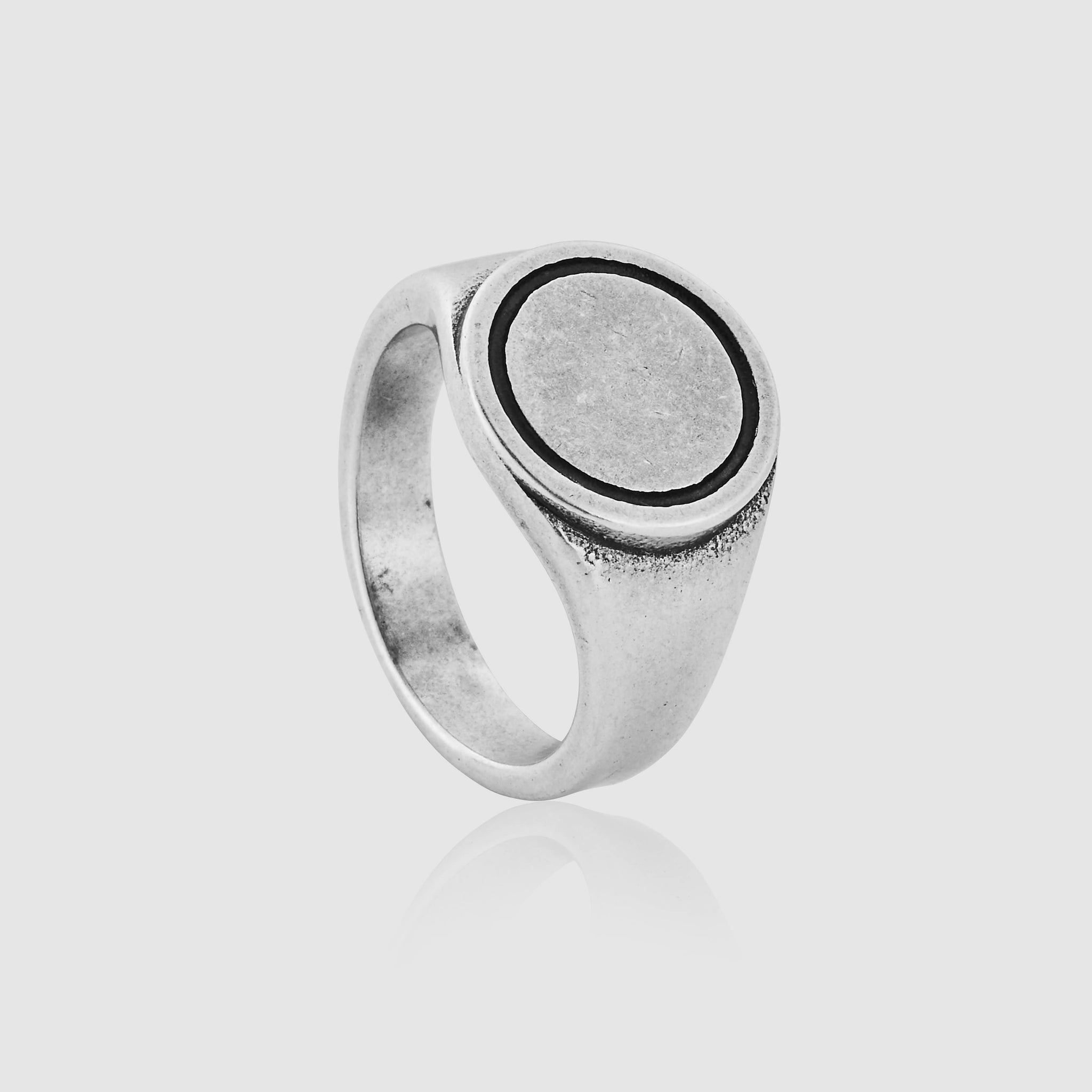 Men's Silver Signet 2.0 Ring