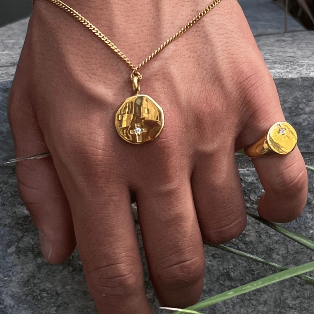 Gold Fate Signet Ring