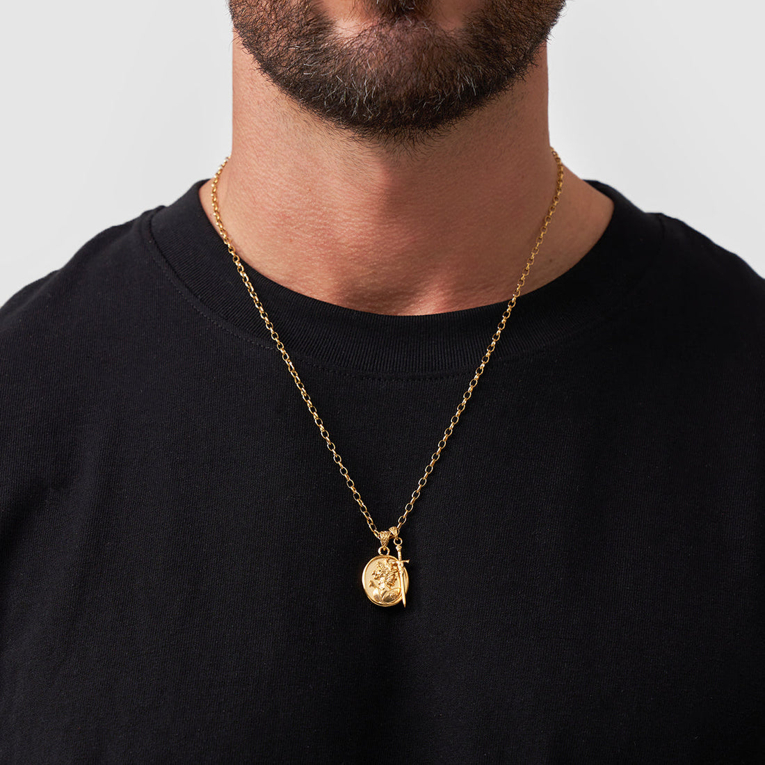 achilles-pendant-gold