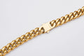 14mm Gold Cuban Link Chain MIXX CHAINS