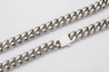 14mm Silver Cuban Link Chain MIXX CHAINS