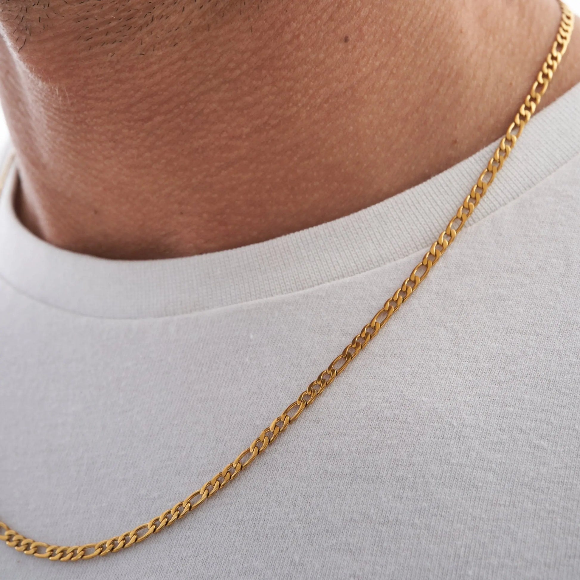 Gold Figaro Chains (3mm) MIXX CHAINS