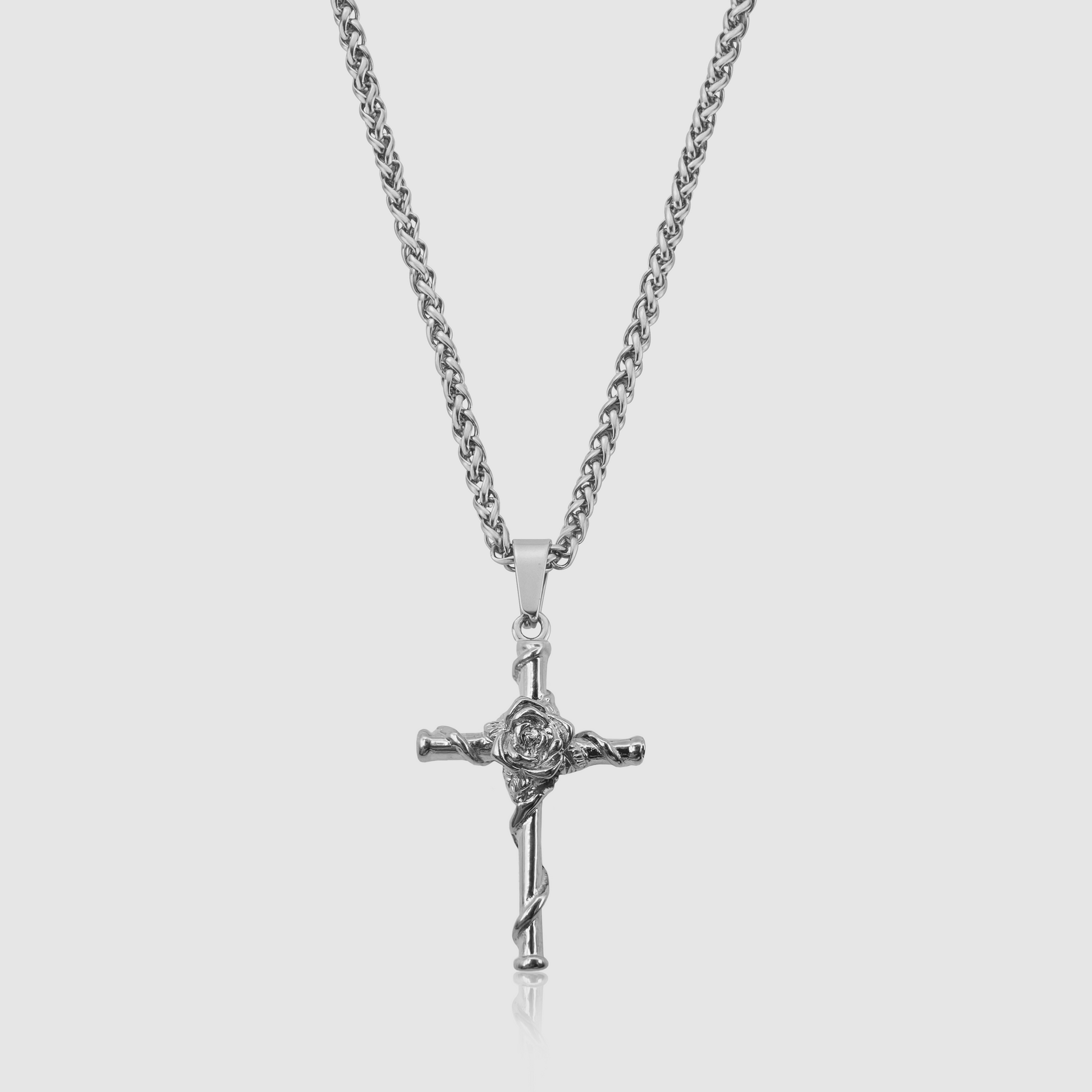 Rose Cross (Silver) MIXX CHAINS