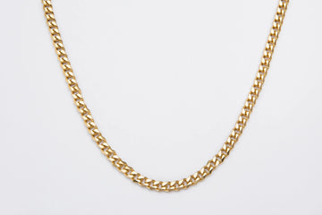 7mm Gold Cuban Link Chain MIXX CHAINS