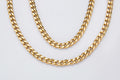 7mm Gold Cuban Link Chain MIXX CHAINS